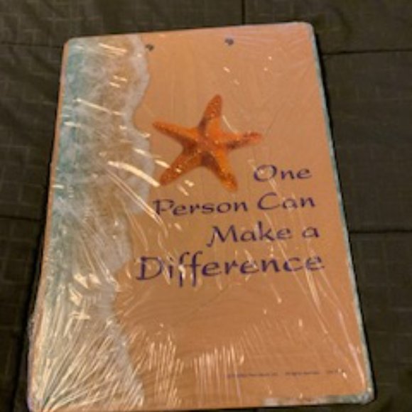 Plastic Clipboard A4 Letter Size, Starfish Seashell Beach - Picture 3 of 7